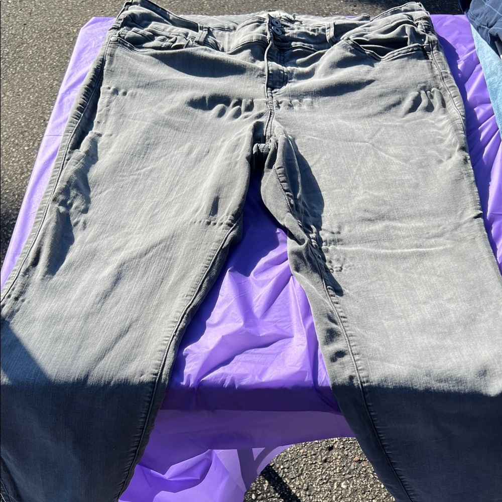 Torrid Gray Straight Leg Women's Jeans